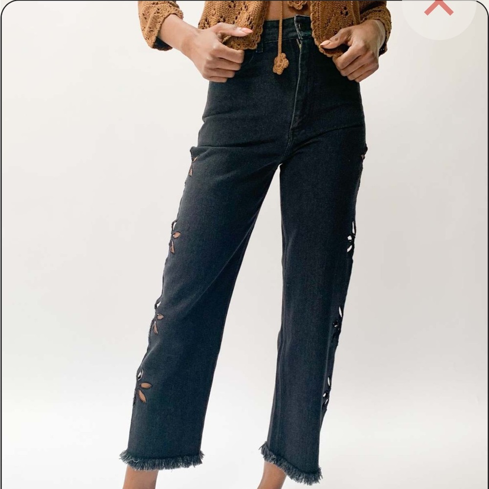 Tach Clothing - Jazmin Denim Pants - Charcoal